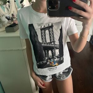Zara graphic tee